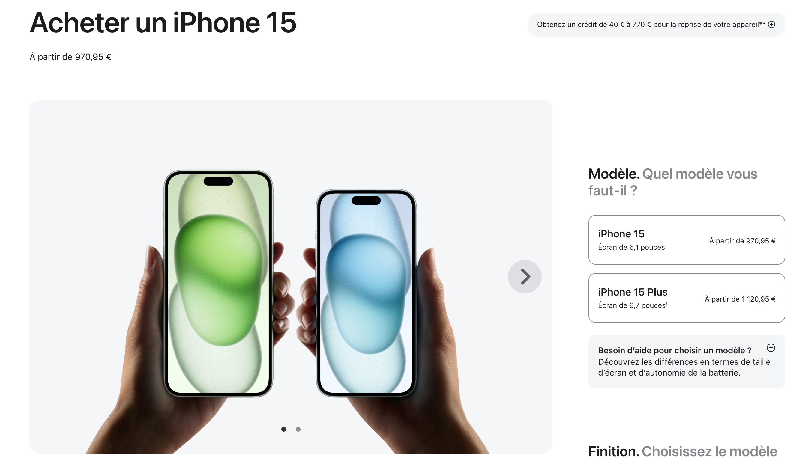 © Capture écran Clubic - Apple