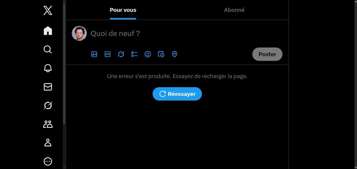 X.com inaccessible © Alexandre Boero / Clubic