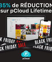 Dernières heures pour profiter de cette offre folle spéciale Black Friday sur le stockage en ligne pCloud