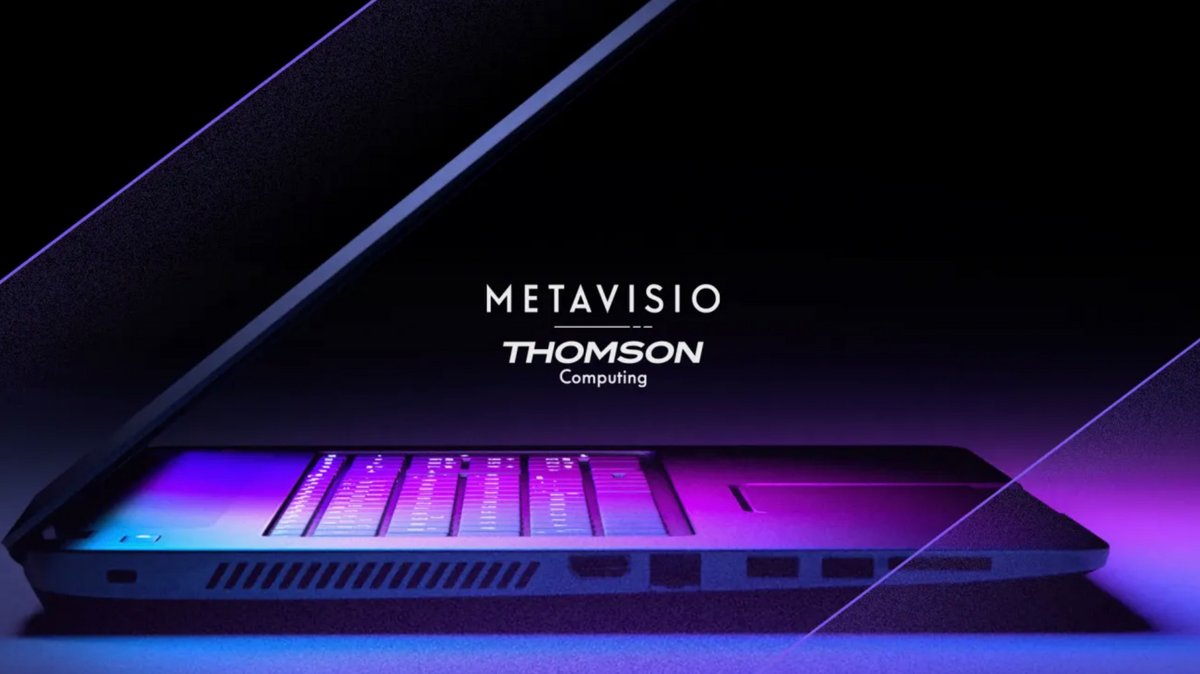 Thomson annonce le premier PC portable Web3 du marché © METAVISIO / Thomson