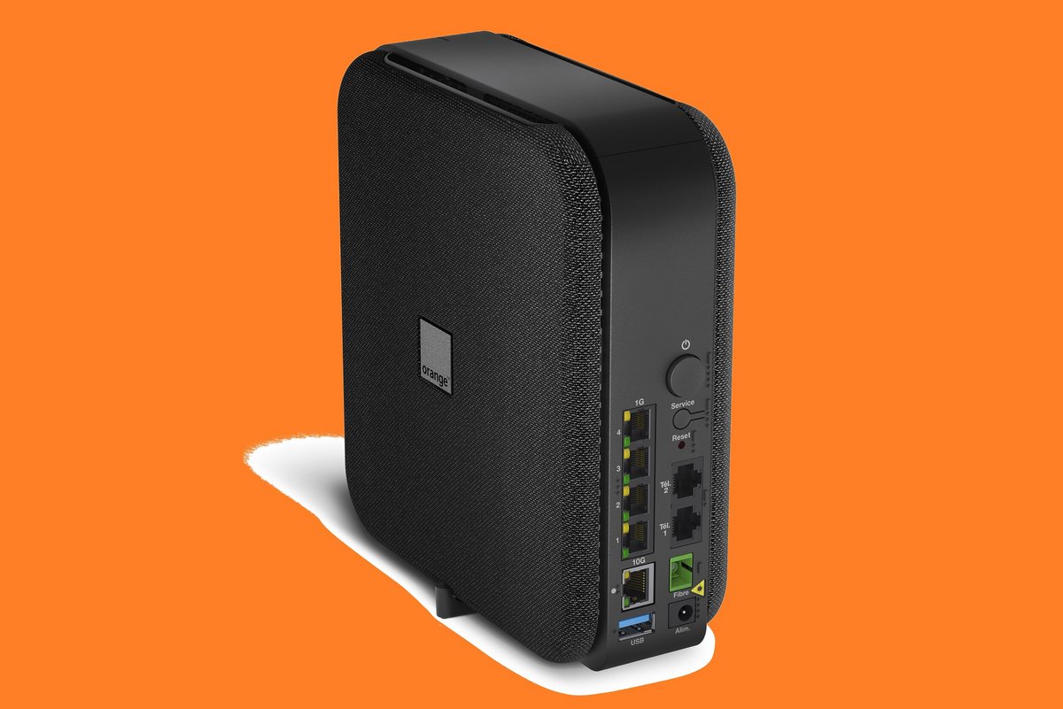 Les ports de la Livebox 7 © Orange / Clubic