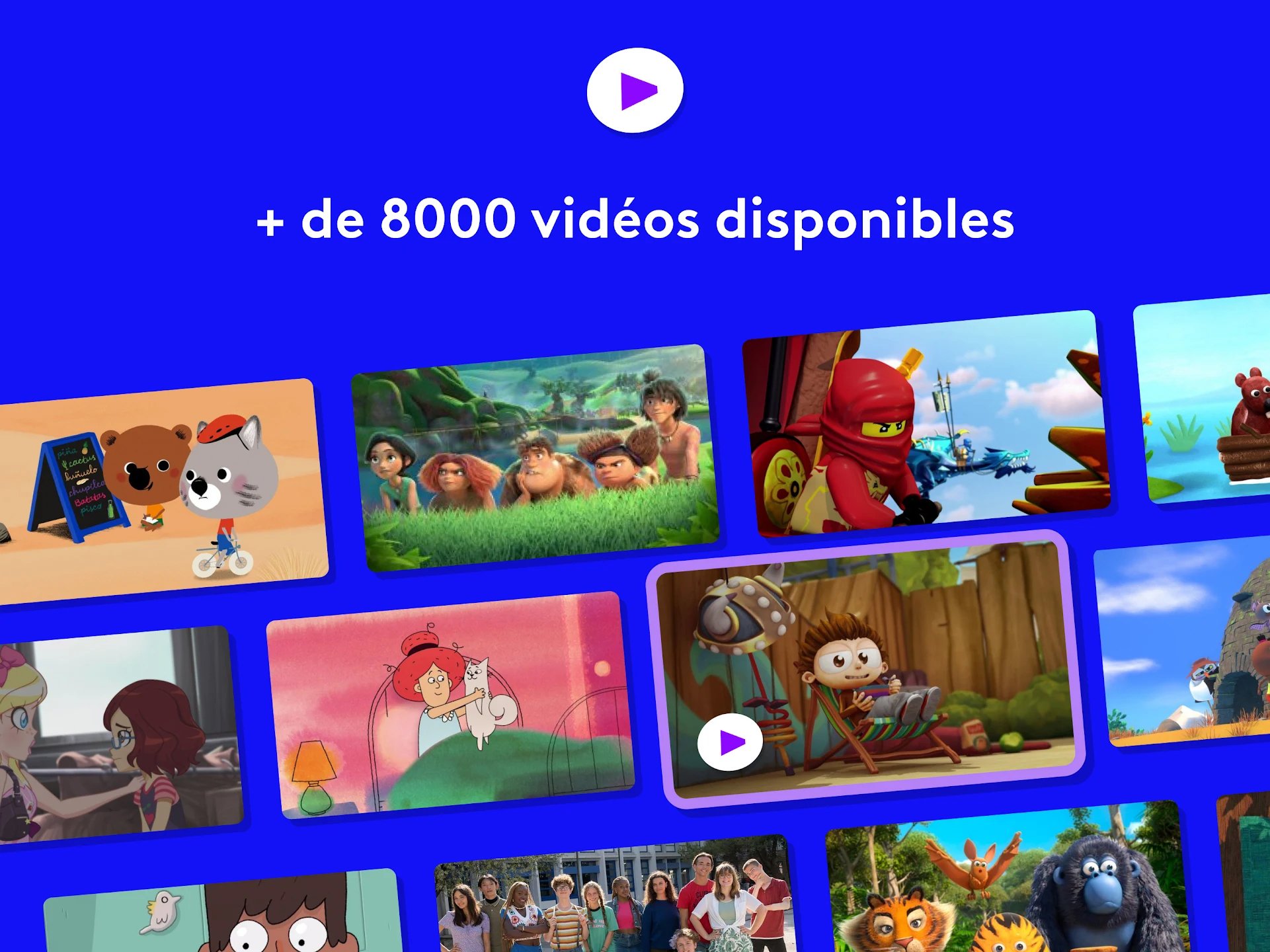 Plus de 8000 vidéos pour enfant sont sur Okoo © Okoo