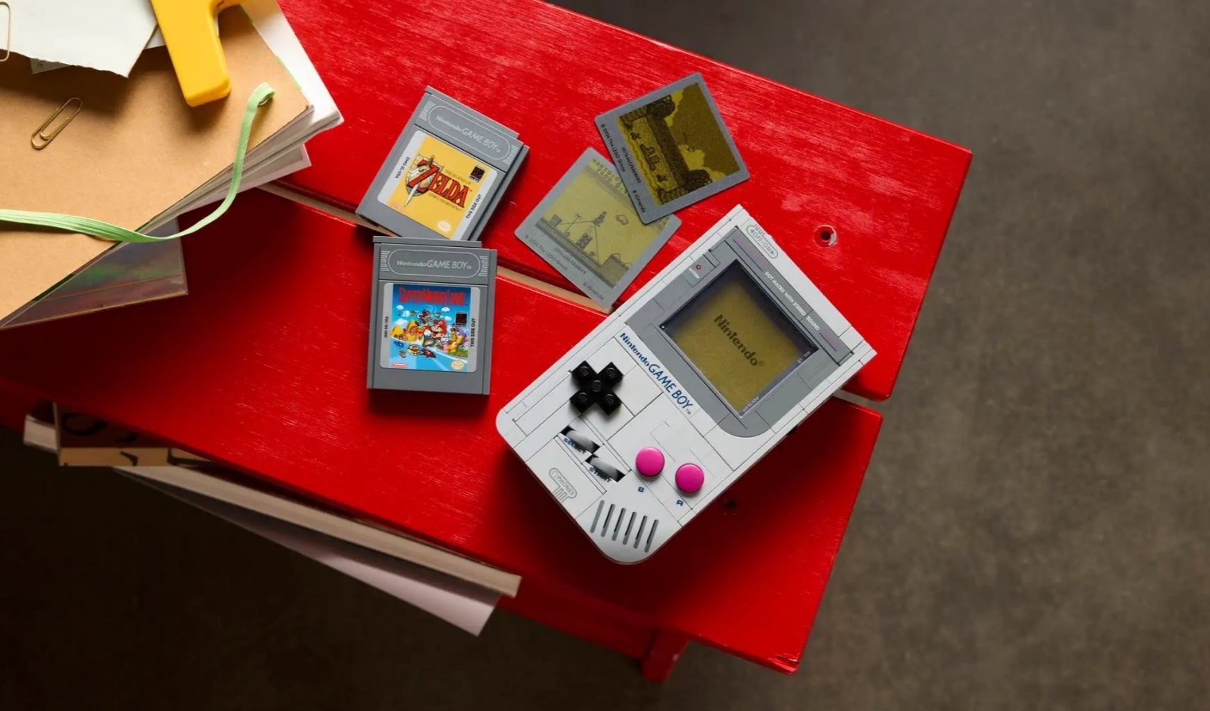 Le kit LEGO Game Boy sera disponible le 1er octobre. ©LEGO/Nintendo