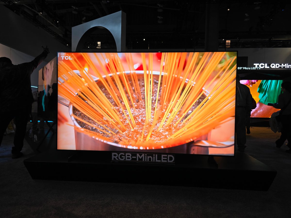 Chez TCL aussi, une déclinaison RGB MiniLED est en préparation. © Matthieu Legouge