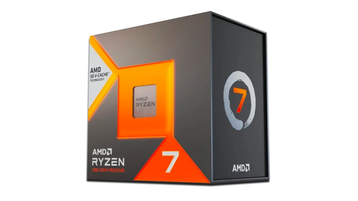 MD Ryzen 7 7800X3D – Le meilleur rapport qualité/prix pour du gaming ultra-fluide, grâce à son énorme cache 3D V-Cache. © AMD