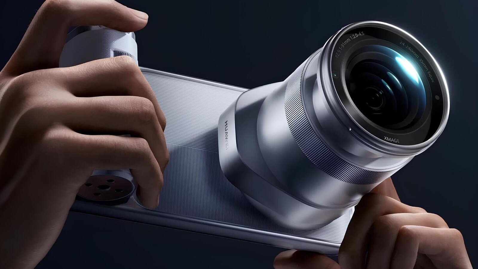 Un objectif massif pour le Mate 90 Pro Max ? Huawei sort l'artillerie lourde. ©Huawei