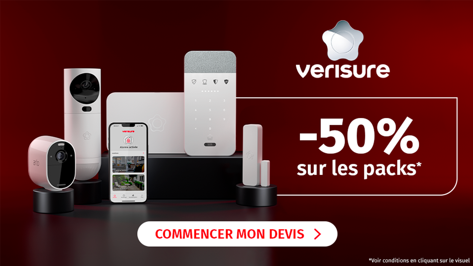 Profitez de ces remises jusqu'au 8 mai 2025 ©Verisure