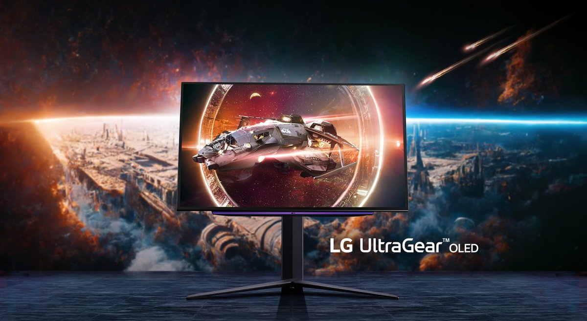 Le LG UltraGear 27GS95QE-B, la référence la moins onéreuse du catalogue OLED © LG