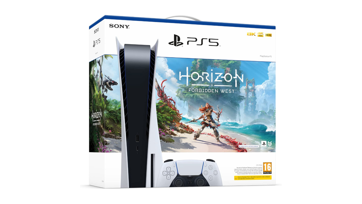 Profitez de la console nouvelle génération de Sony avec Forbidden West inclus.