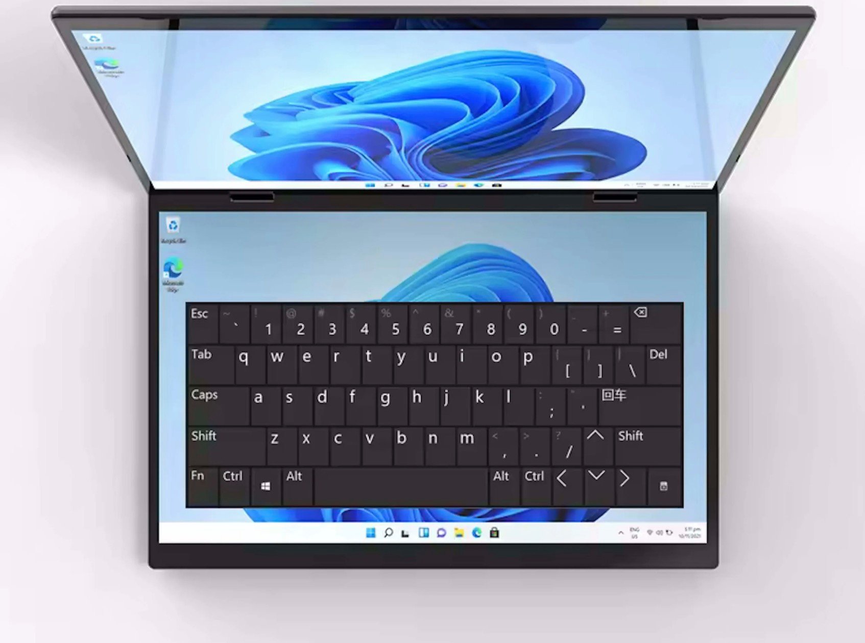Un clavier virtuel est d'actualité. © Nwnlap