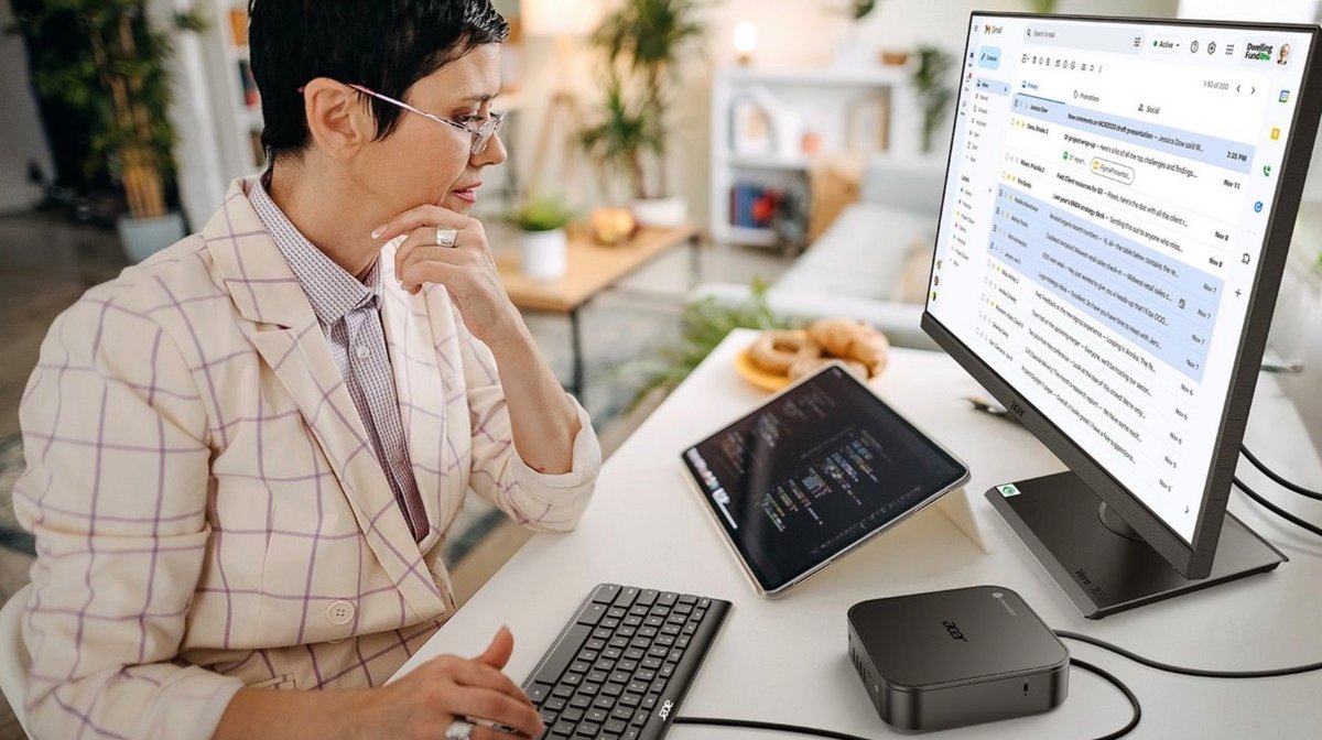 Voici la nouvelle Chromebox CX16, attendue plus tard en septembre à moins dès 500 euros © Acer