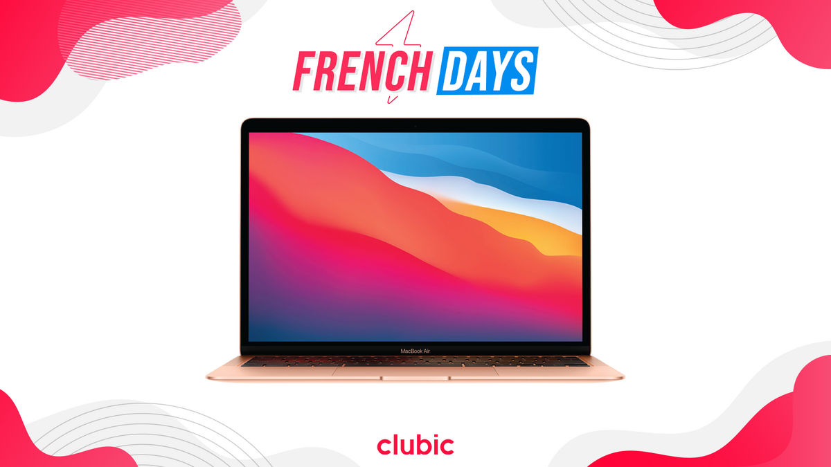 L'Apple MacBook Air M1 2020. © Clubic