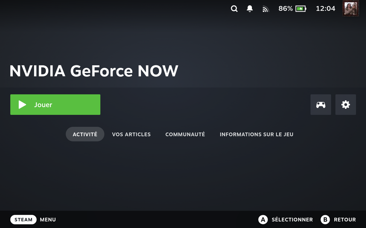 GeForce NOW sur Steam Deck_08