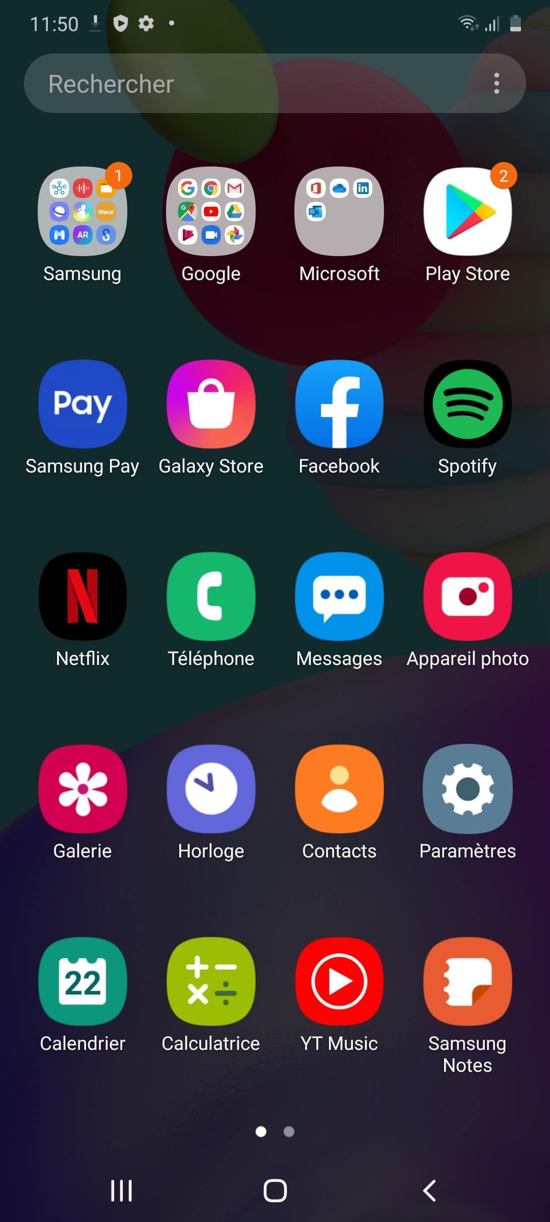 Samsung Galaxy A41 Apps
