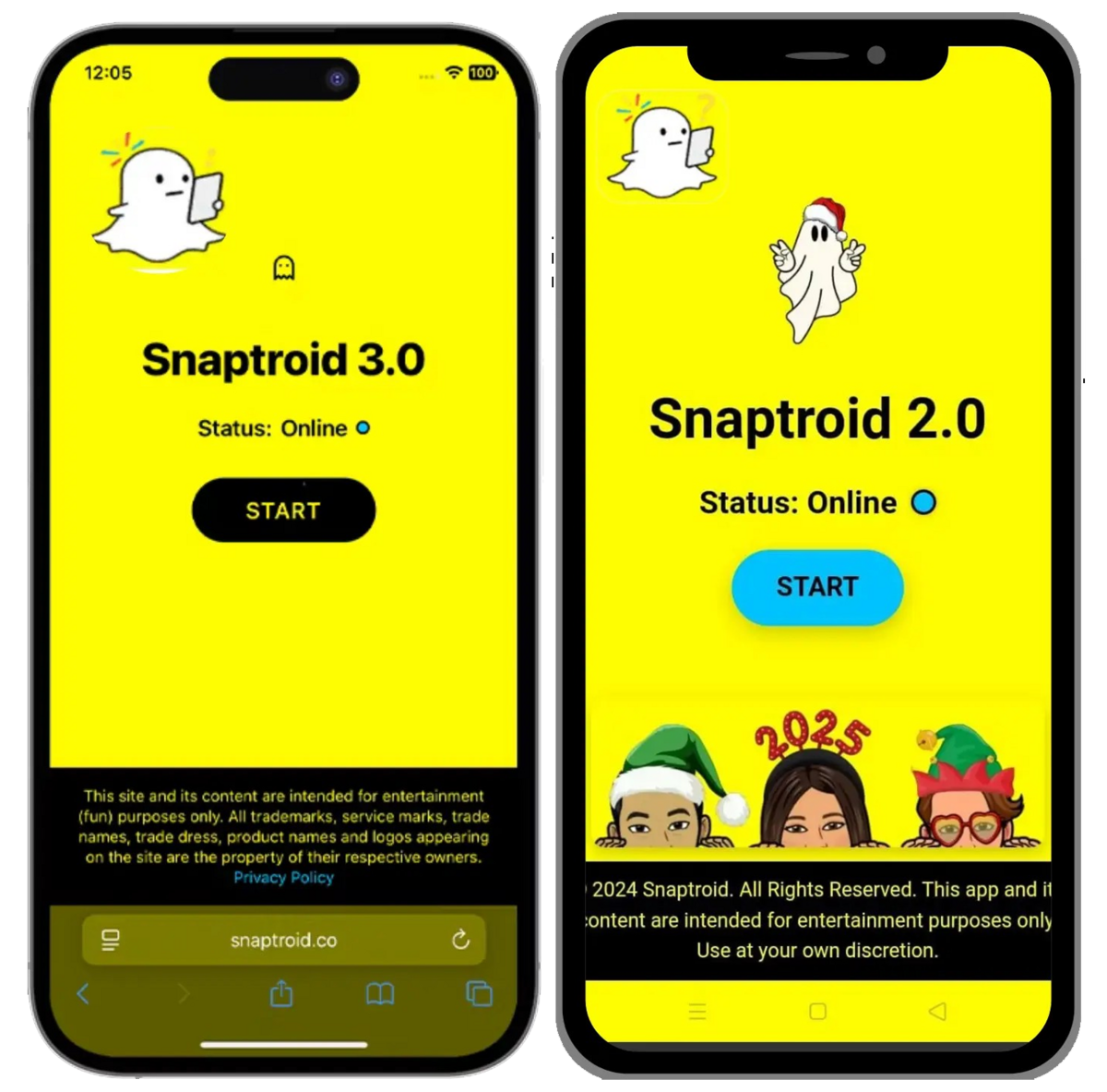Il est possible de consulter des stories, enregistrer du contenu et profiter d’une expérience plus fluide grâce à une interface simplifiée et modernisée. - © Snaptroid
