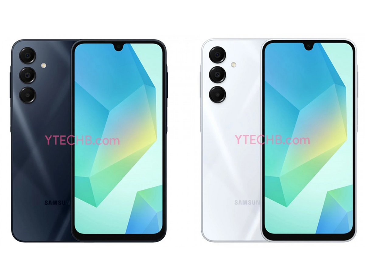 Les variantes noir-bleu et gris du Galaxy A16 5G © YTECHB