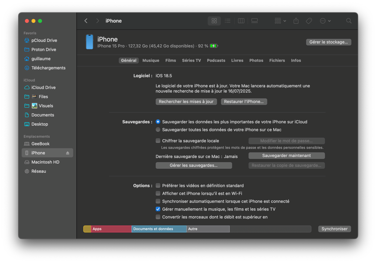 iCloud iOS