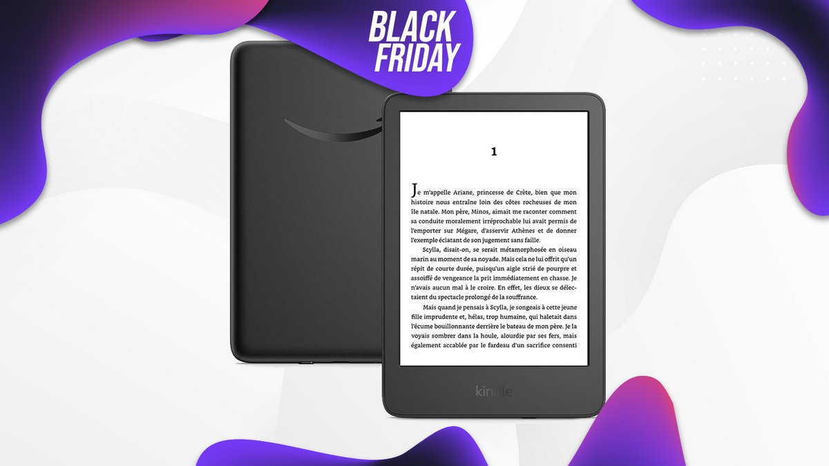 La nouvelle liseuse Amazon Kindle est à 104,99€ (-15%) pendant le Black Friday. © Clubic