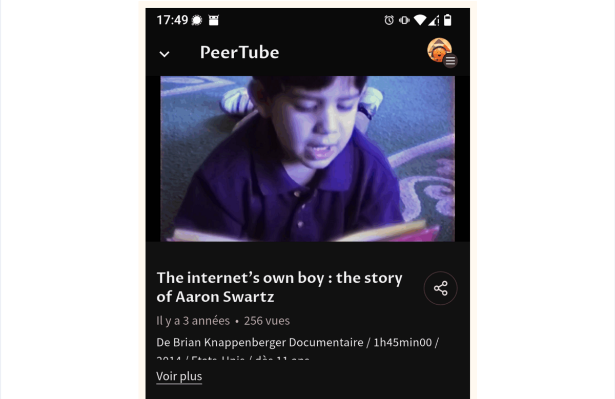 PeerTube ©Framasoft