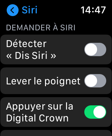 Apple Watch Dis Siri