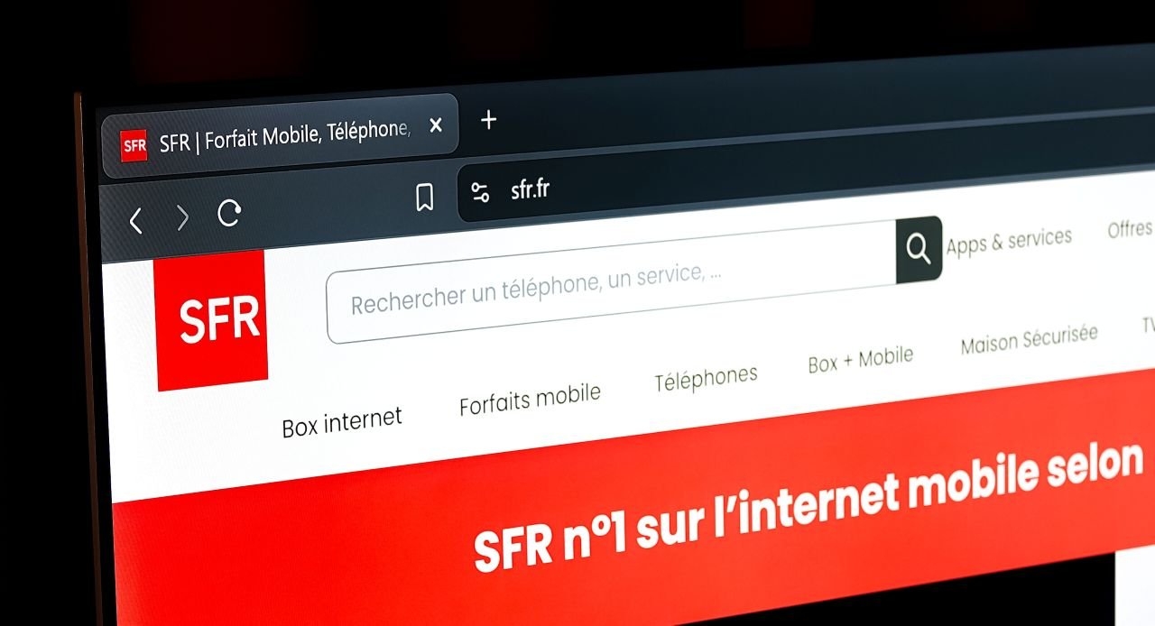 Le 16 juin 2025, SFR a été le n°1 des opérateurs en panne- ©Romain P19 / Shutterstock