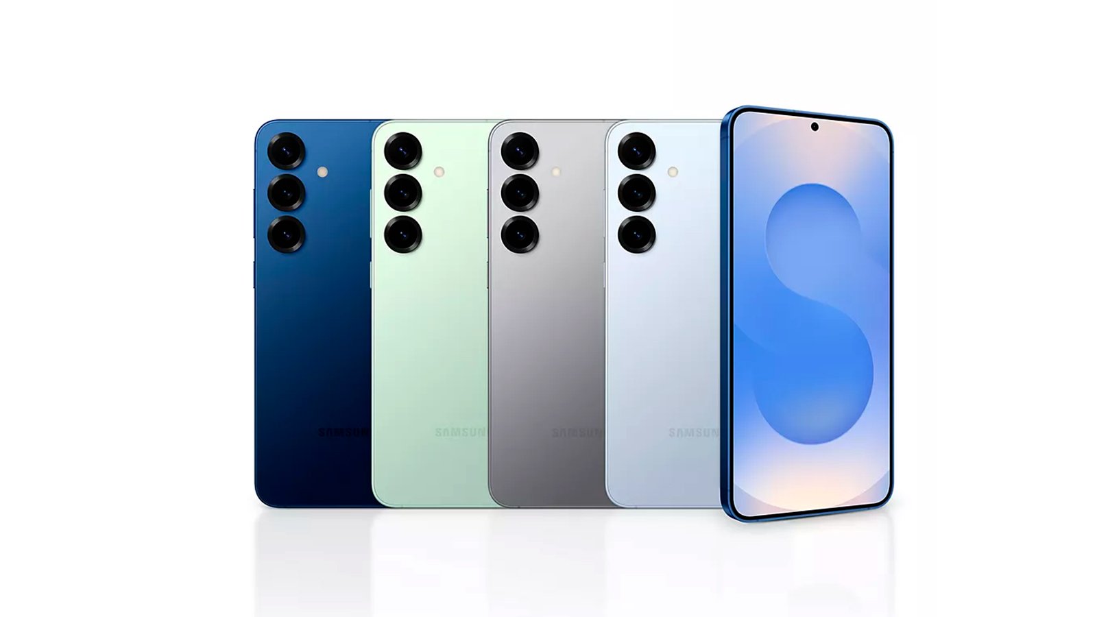 Les différents coloris du Samsung S25+ ©Samsung