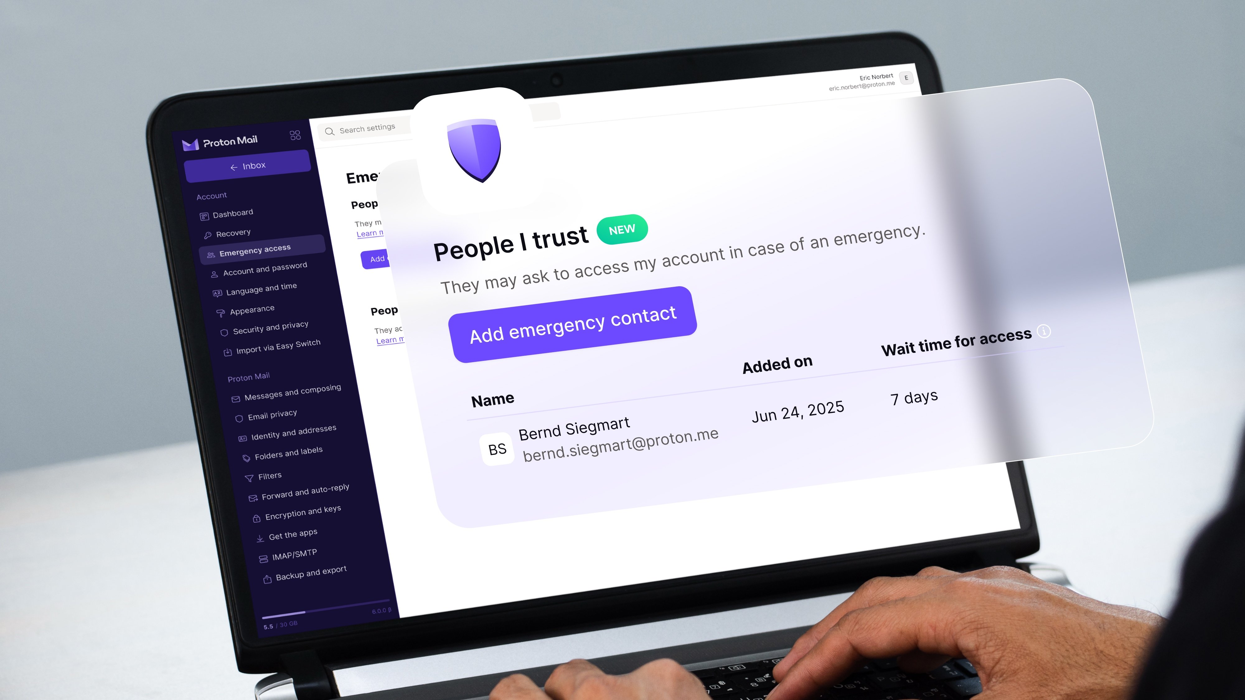 Proton blinde vos données personnelles, mais en cas d'urgence, qui y accédera ? © Proton
