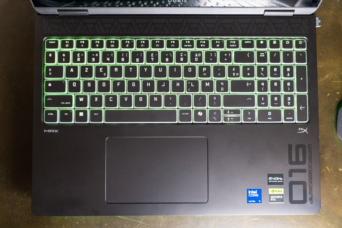 Le clavier ressemble beaucoup à celui du Transcend 14. ©Clubic