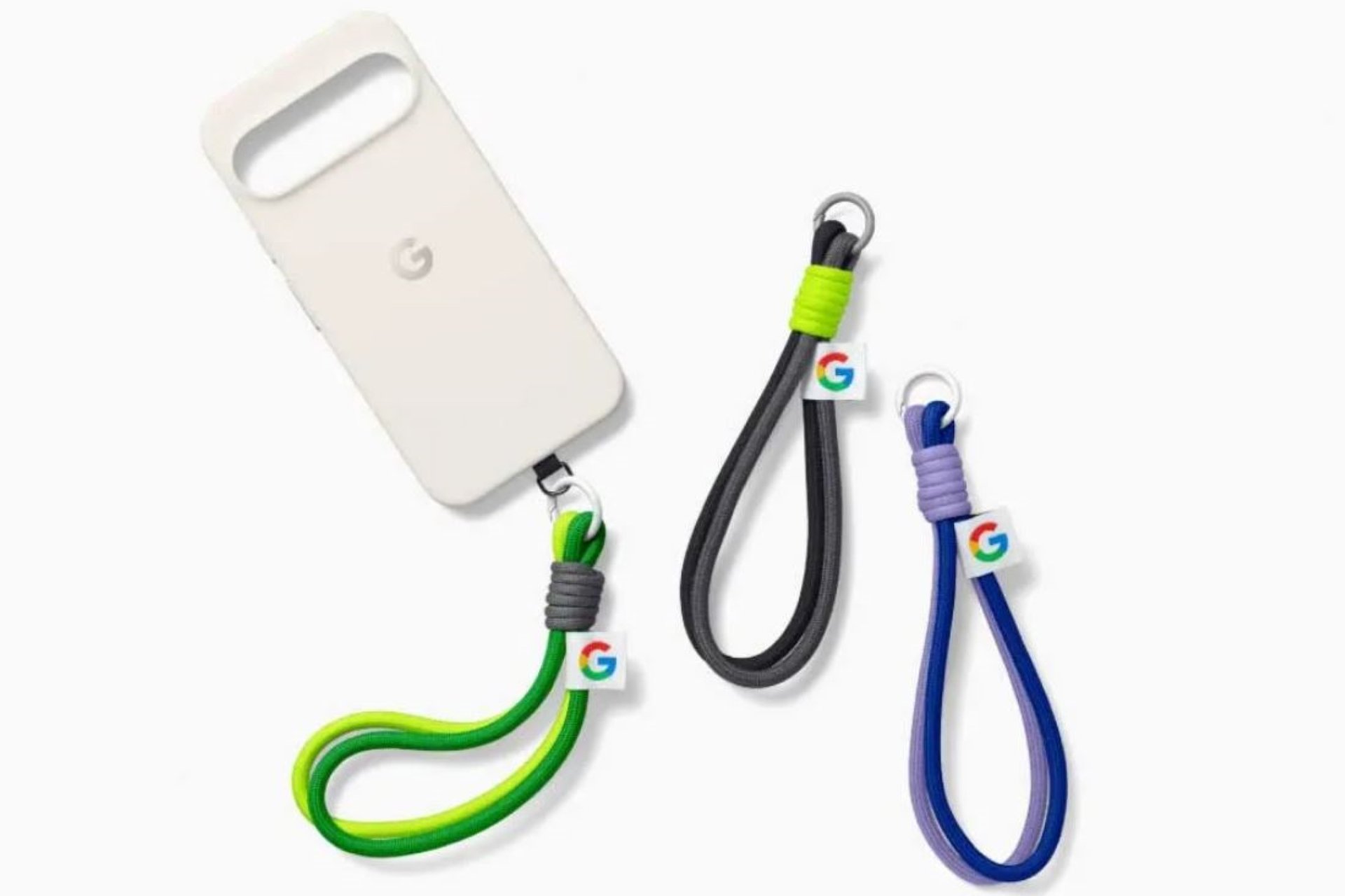 Google lance son Rope Wristlet destiné à ses smartphones Pixel. ©Google