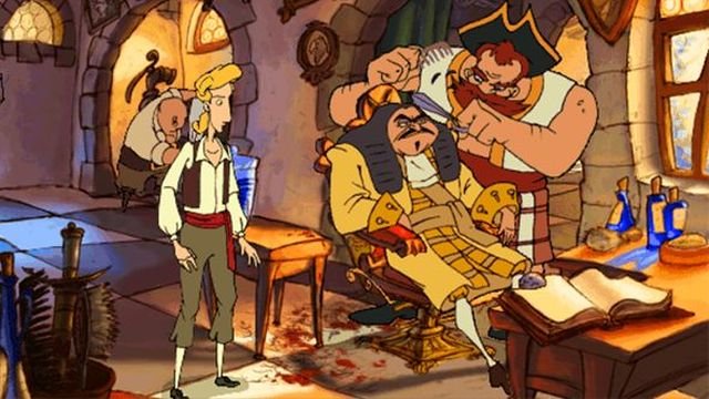 The Curse of Monkey Island et son style graphique très dessin animé