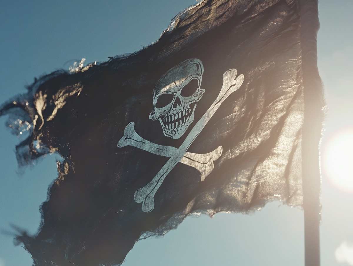 La justice française poursuit ses efforts contre le piratage © Clubic x Midjourney