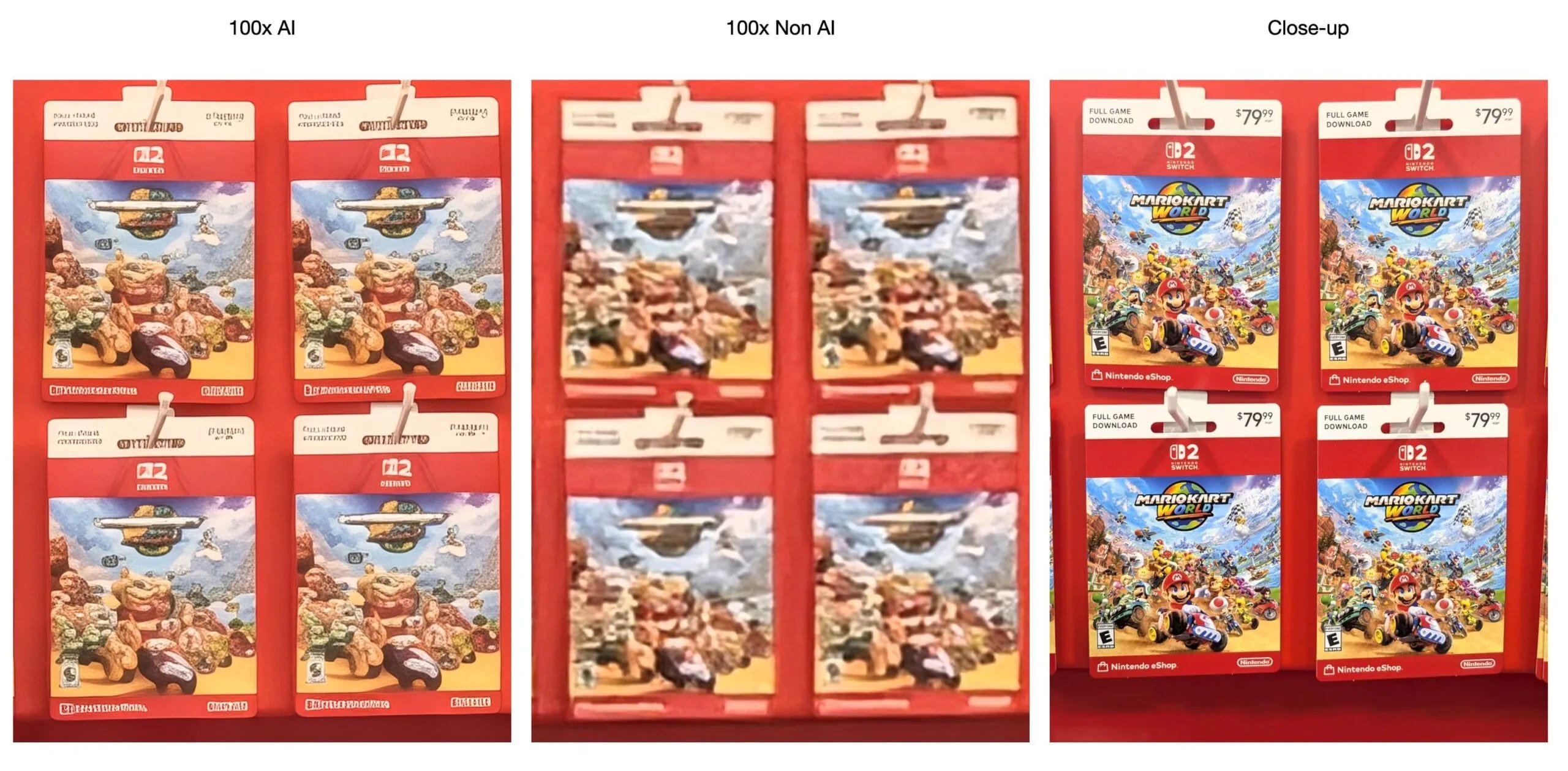 Le zoom x100 n'offre pas une qualité redoutable. ©Dry_Astronomer3210 sur Reddit