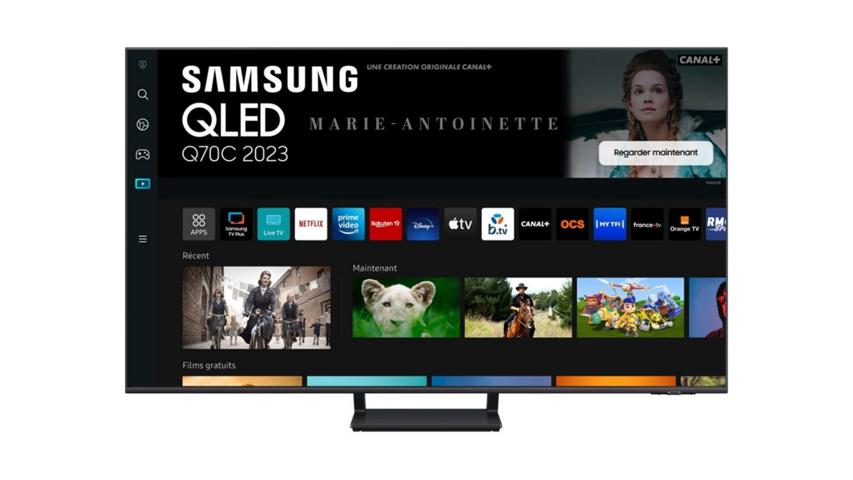 La TV Samsung TQ65Q70C