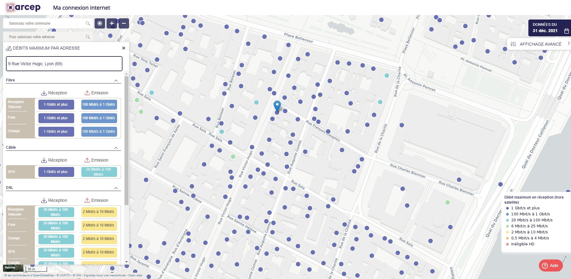 Capture d'écran de "Ma connexion internet" © Clubic