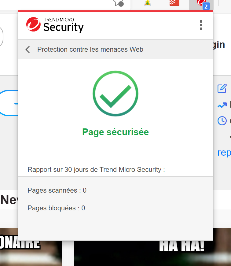 Trend Micro Maximum Security - Protection contre les menaces web