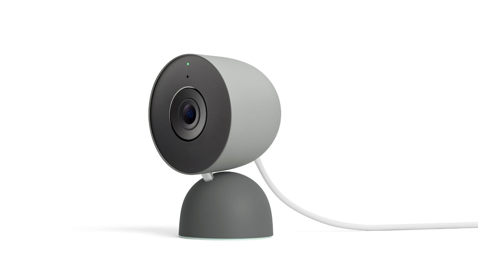 La nouvelle Google Nest Cam Indoor dans son coloris gris ©Google