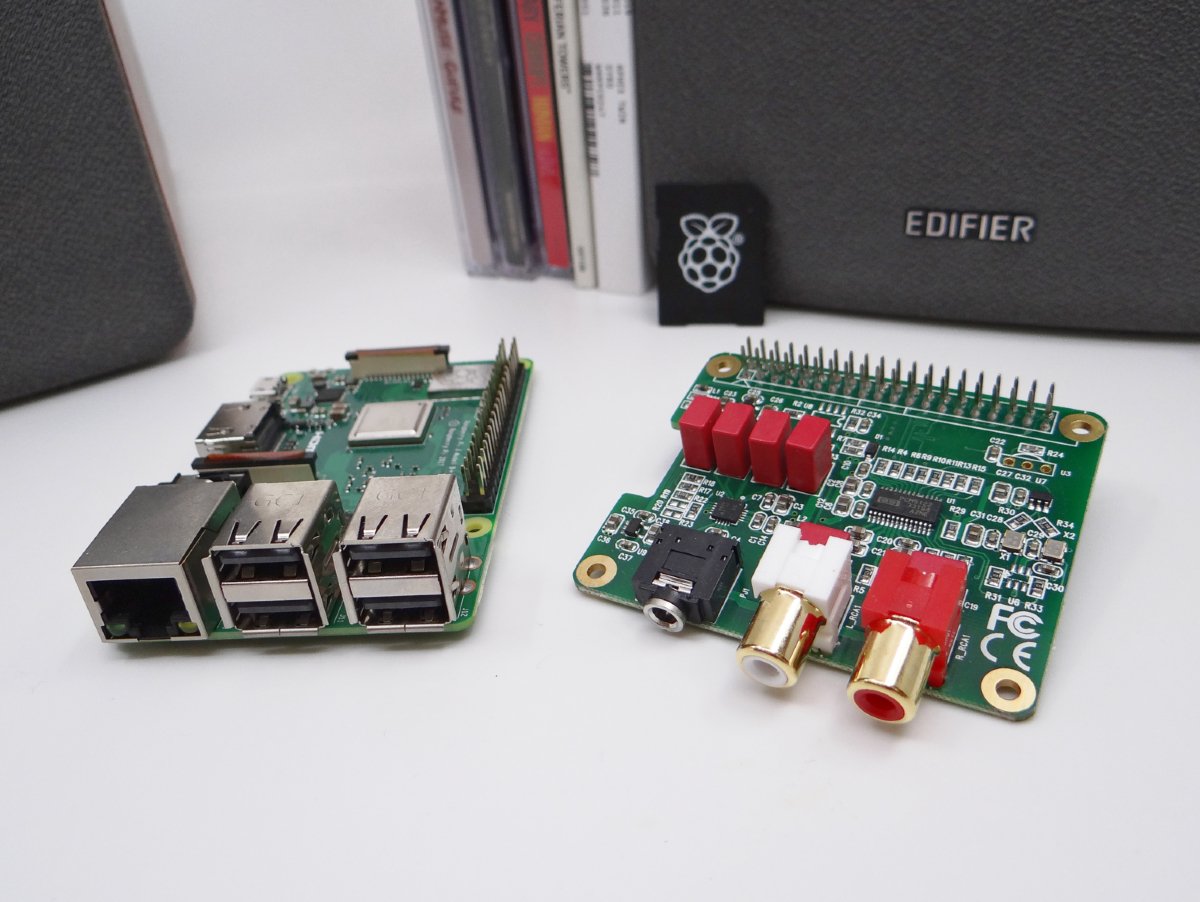 Un Pi 3 B+ associé à un DAC InnoMaker. Il n'en faut pas (beaucoup) plus pour transformer vos équipements Hi-Fi © Matthieu Legouge pour Clubic