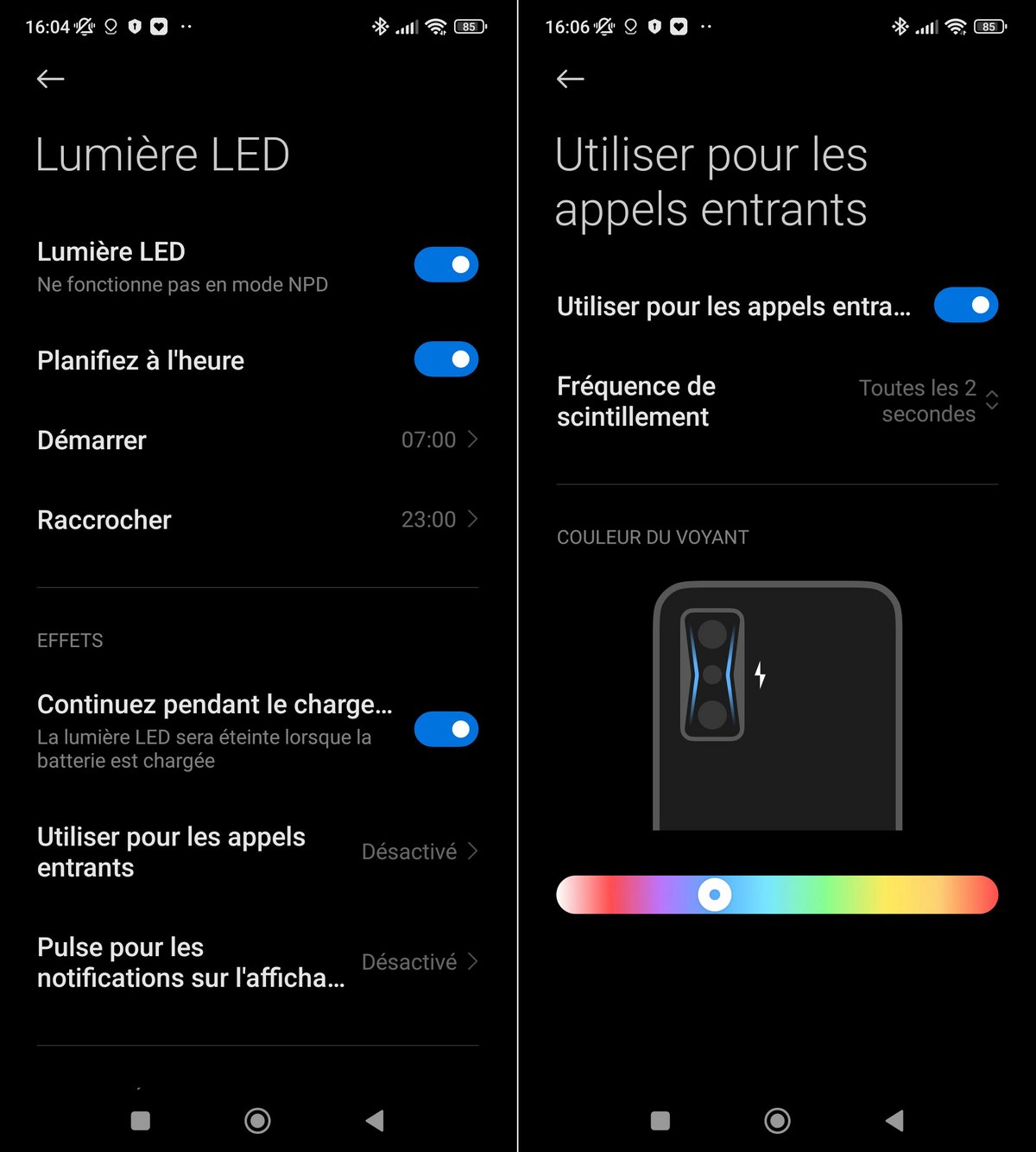 lumiere led poco f4 gt