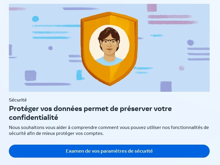 Facebook - Protégez vos données