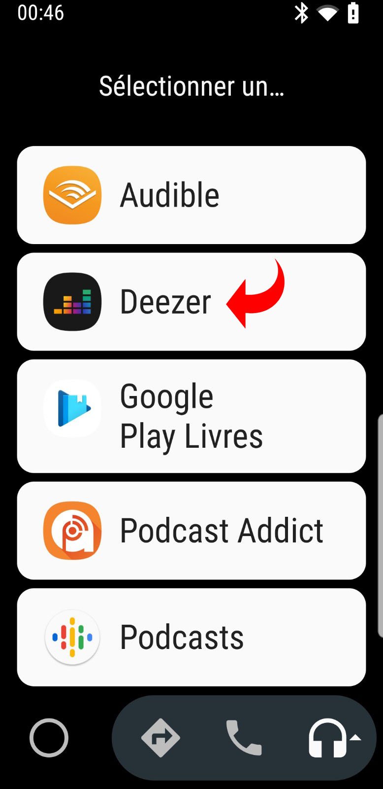 Deezer voiture