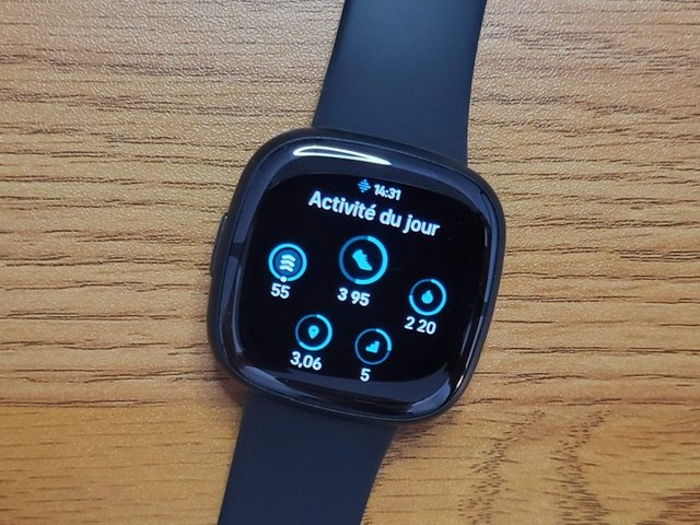 Fitbit Sense 2 - Écran Today