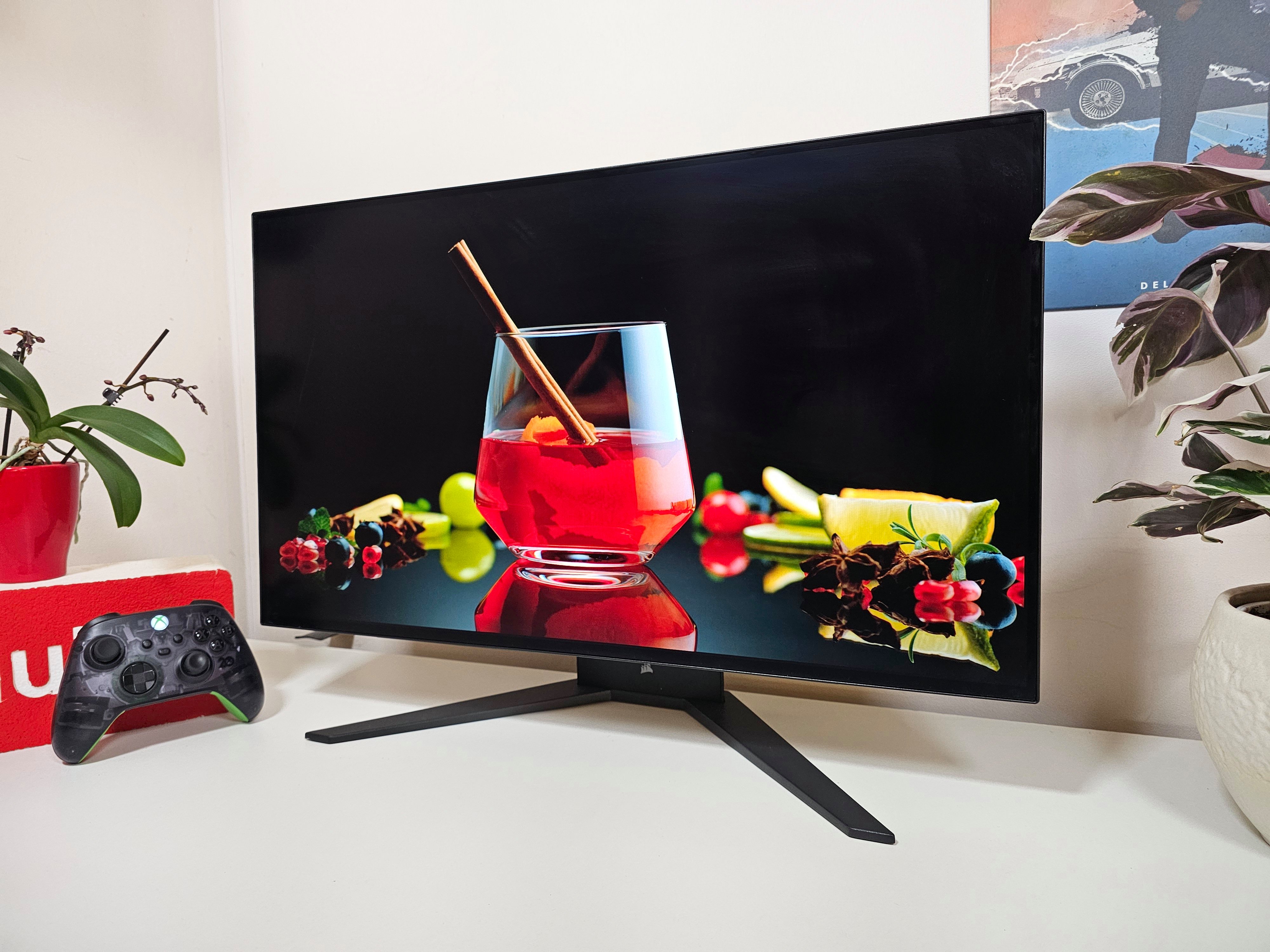 Le moniteur Corsair Xeneon 27QHD240 OLED, pour illustration © Matthieu Legouge pour Clubic