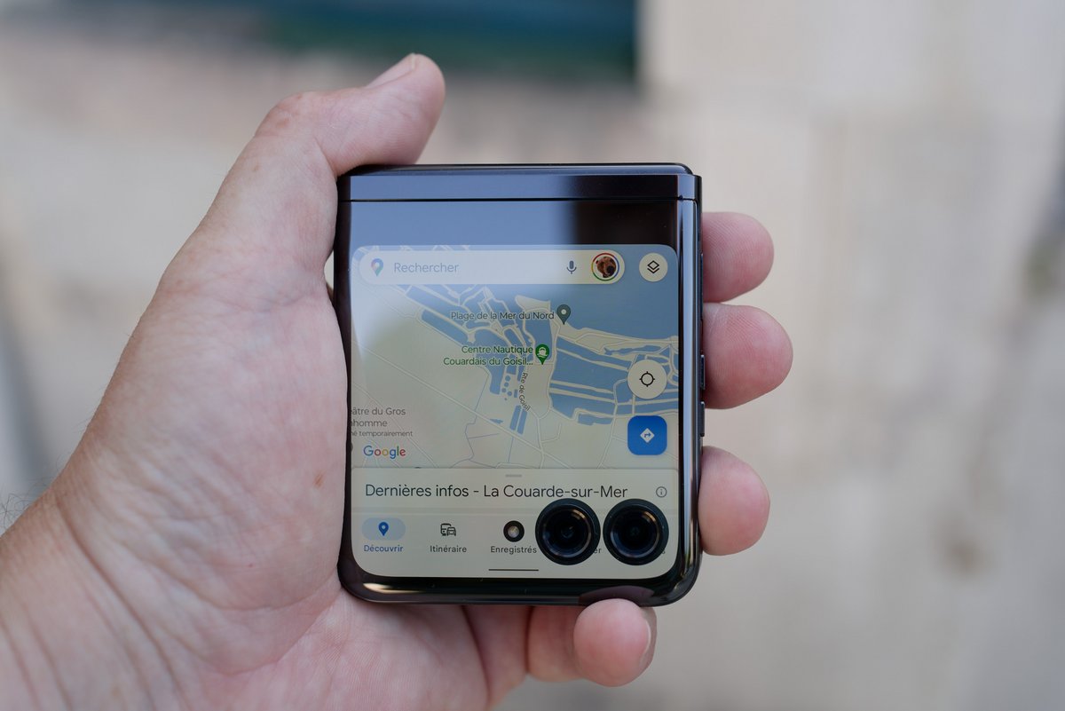 Motorola Razr 40 Ultra © Marc Mitrani pour Clubic