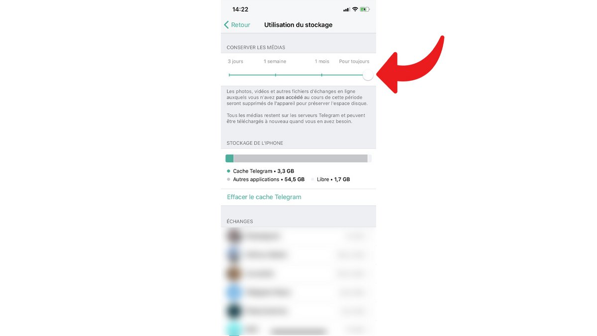 tuto telegram suppression auto médias