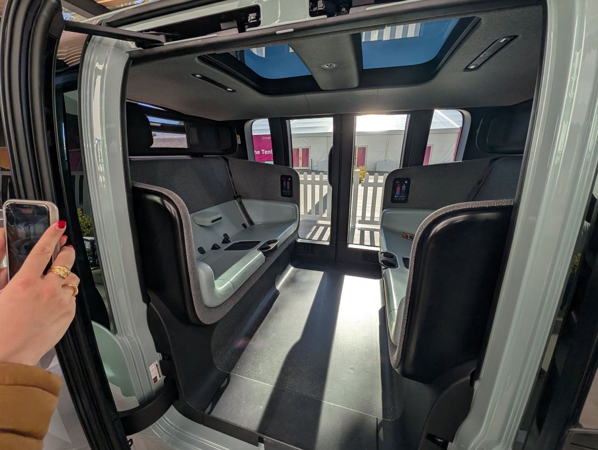 Bienvenue à bord du Zoox ! © Alexandre Boero / Clubic