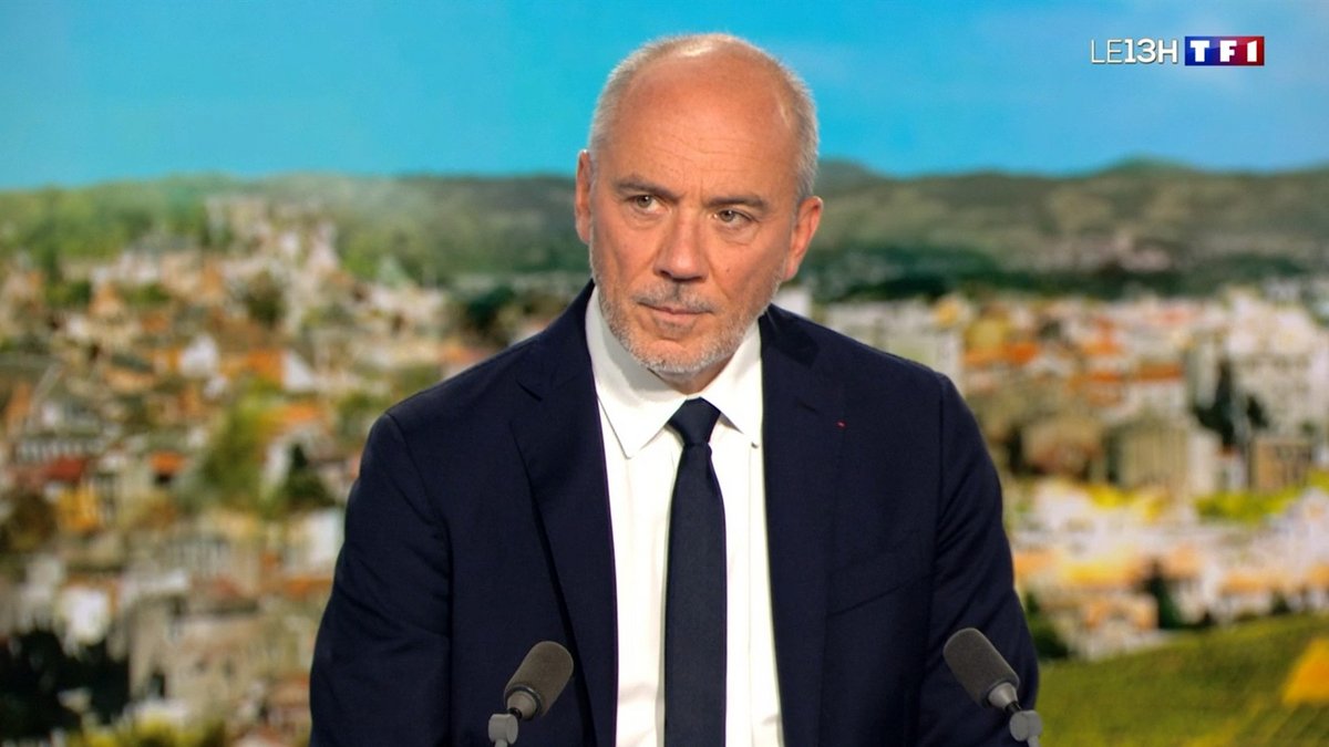 Stéphane Richard, PDG d'Orange, au 13H de TF1 le jeudi 3 juin 2021 (© Capture d'écran TF1)