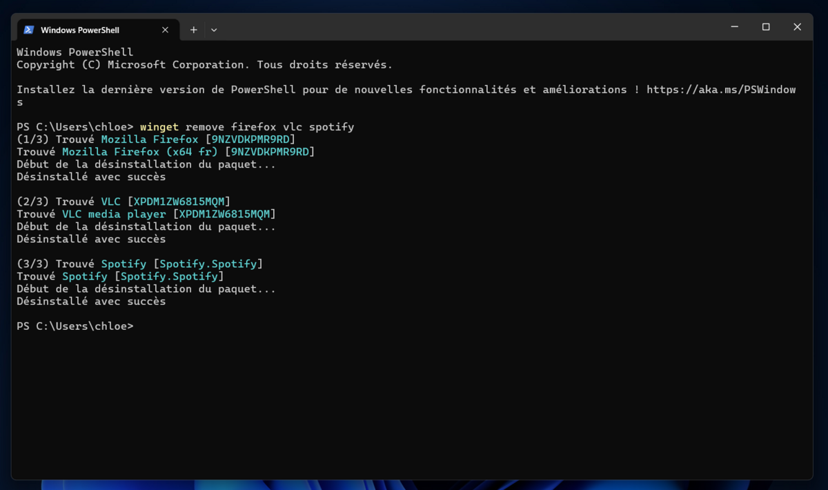 WinGet - supprimer une appli sans laisser de traces © Clubic