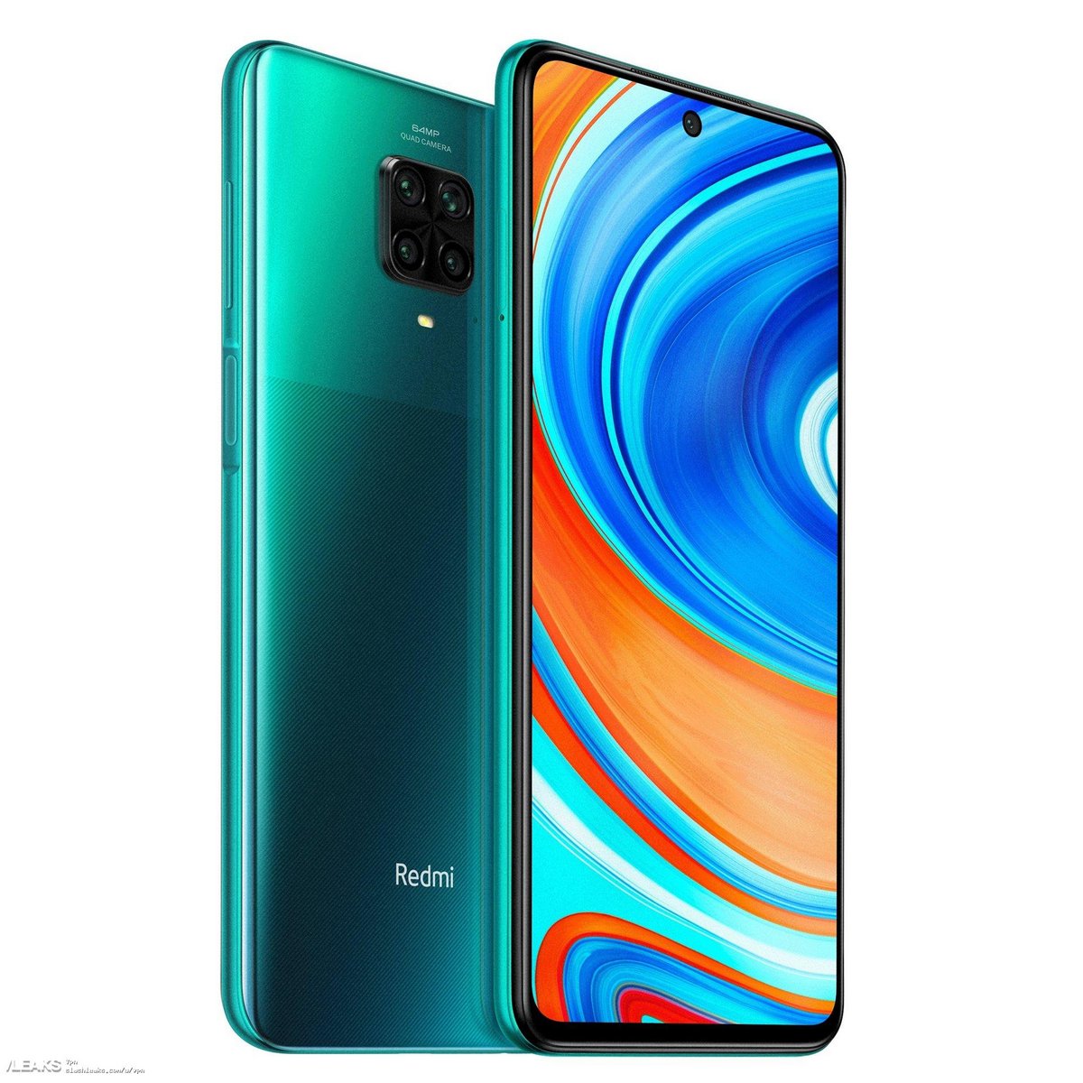 Le Redmi Note 9 Pro. © Slashleaks