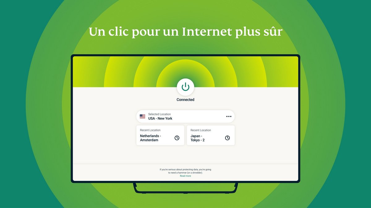 ExpressVPN assure un Netflix fluide en 4K grâce à d’excellentes vitesses et à MediaStreamer pour les TV sans app VPN. © ExpressVPN