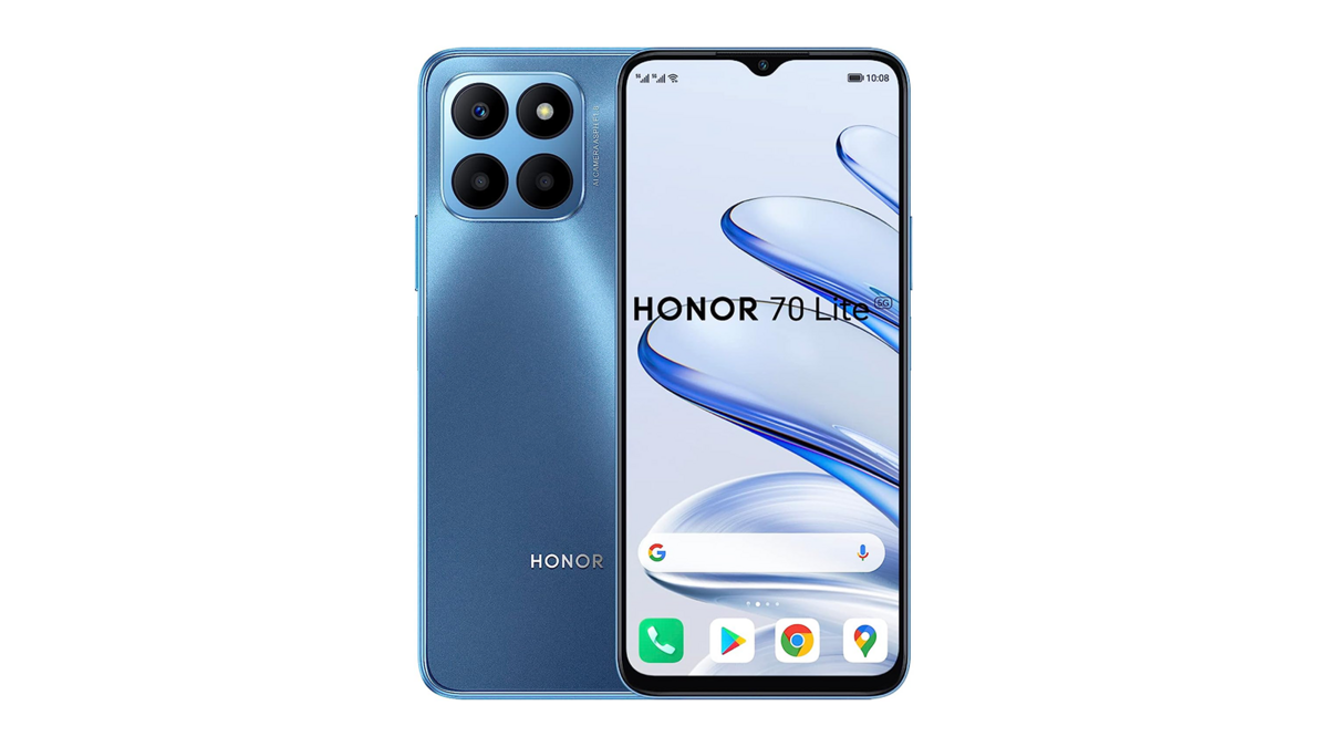 Le smartphone 5G Honor 70 Lite